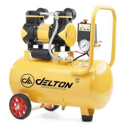 ปั๊มลม OIL FREE DELTON รุ่น FAC-30L 30 ลิตร 850 วัตต์ สีเหลือง_0